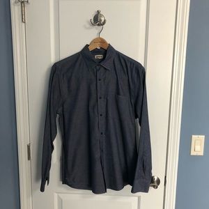 1901 Dark Blue Button Down